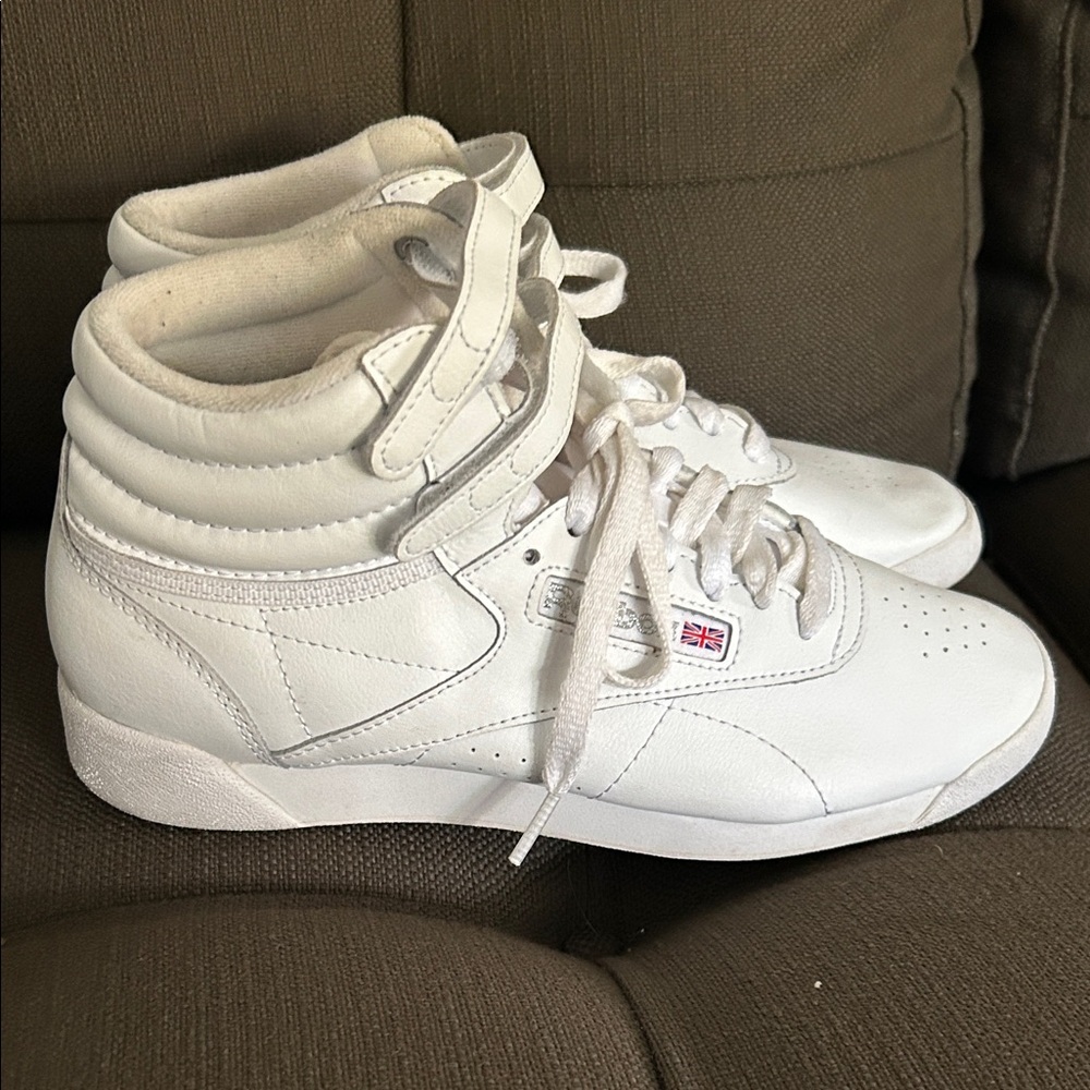 Reebok Women's White High-Top Sneakers